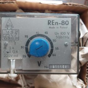 Przekażnik nadnapięciowy REn-80 48V~50Hz Elektromagnetyczny przekaźnik bezzwłoczny, dwucewkowy, nadnapięciowy